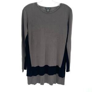 Eileen Fisher women’s ribbed knit sweater tunic